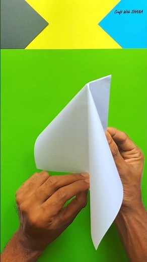 How to make a sonic boom with paper 💥 || #shorts #craft #diy #origami #how #toys