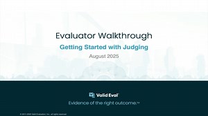 Evaluator Walkthrough v0.2