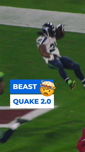 Remember this iconic play? Beast Quake 2.0. Seahawks at Cardinals on TNF. Week 4. | Seattle Seahawks