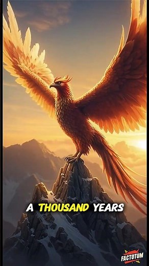 The Legend of the Phoenix: Rebirth from Ashes 🔥 #mythology