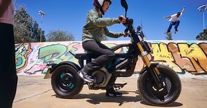 BMW begins electrifying its motorcycle lineup with all new CE 02