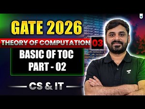 TOC 03 | Basics of TOC Part 02 | Ankit Doyla | GATE 2026 CS & IT