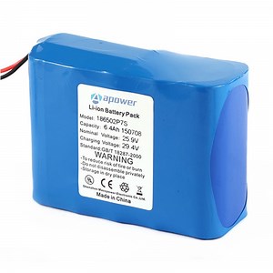 [Hot Item] Rechargeable Lithium Ion Battery 24V 18650 Battery Pack 18650 Pack