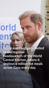 Harry and Meghan visit World Central Kitchen’s Middle East headquarters
