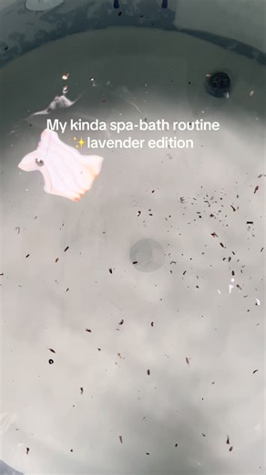 Home Spa and Bath Routine: Lavender Edition