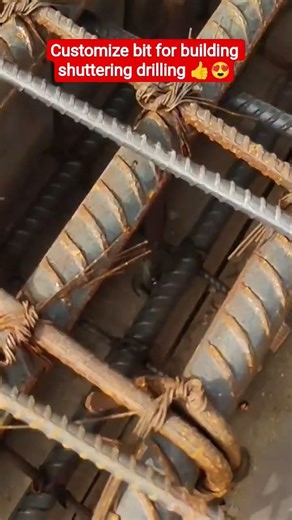 customize bit for building shuttering drilling 👍 #electrical #wiring #shortsfeed #electricalwiring