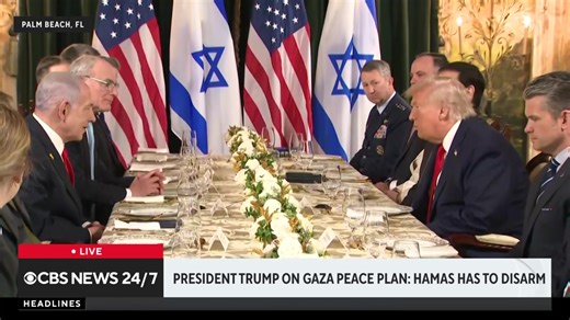 Watch Live: Trump, Netanyahu take questions after meeting | CBS Evening News