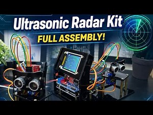 Ultrasonic Radar Kit – Full Assembly & Arduino Programming 📡 | DIY Radar Project