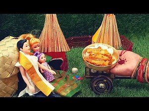 Miniature Cooking Fish Curry - South Indian Fish Curry Recipe In Village Style #E18 | Mini Food Life