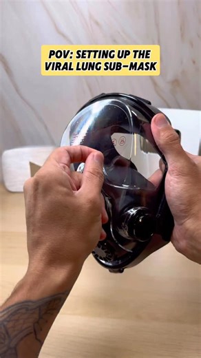 Now that is satisfying 😍 #underwater #snorkeling #asmr #fyp | Lung Tank