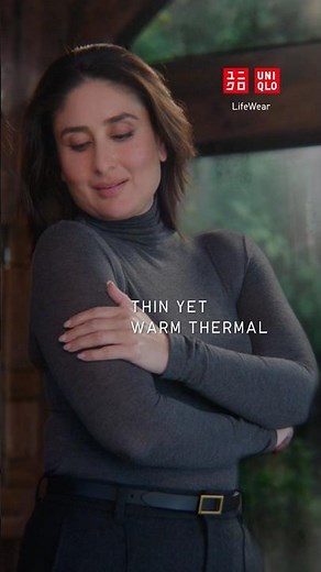 UNIQLO HEATTECH Cashmere featuring Kareena Kapoor Khan