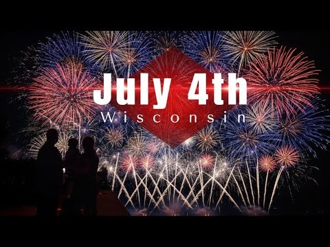 July 4th Fireworks Wisconsin Elm Grove Village Park Milwaukee