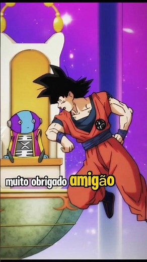 GOKU SE DÁ BEM COM ZENO SAMA! #frasesdeanime #frasesmotivadoras #dbz #goku
