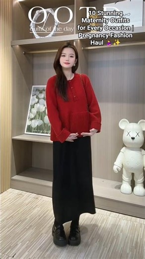 ​10 Stunning Maternity Outfits for Every Occasion | Pregnancy Fashion Haul 🤰✨#fashion #outfitideas