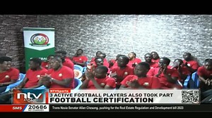 Football Certification: 30 coaches have achieved a significant milestone by earning their CAF D certificate in Mathare, Nairobi. #NTVAtOne | NTV Kenya