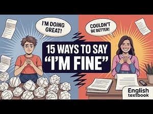 15 Better Ways to Say “I’m Fine” in English | Speak Naturally & Confidently! #englishashoka