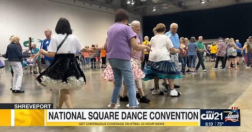 National square dancing convention brings energy and rhythm to Shreveport