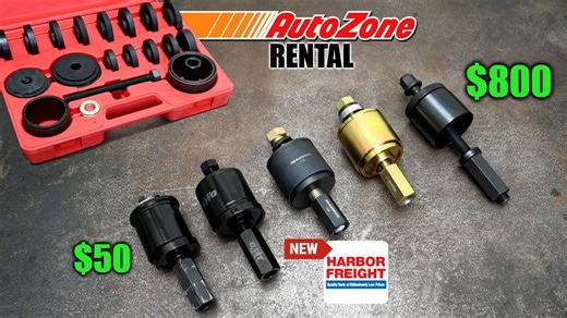 Wheel Bearing Press Tool Kits Testing: If You Hardly Ever Need One, Should You Spend $800 On A Kit? Or Do The Cheap Options Work Just As Well? - BangShift.com