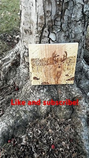 What would you rate this? #art #woodburning #pyrographyart #pyrography #shorts