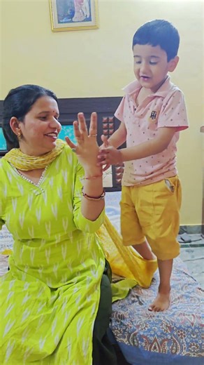 mithi ki finger counting 11 😲😂..