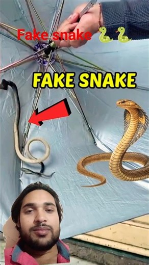 😱fake snake prank 🐍 #funny moment #viral 🤢