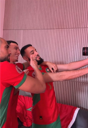 Not every shot is taken by a photographer, sometimes it’s Mazraoui. 😎 #TotalEnergiesAFCON2025