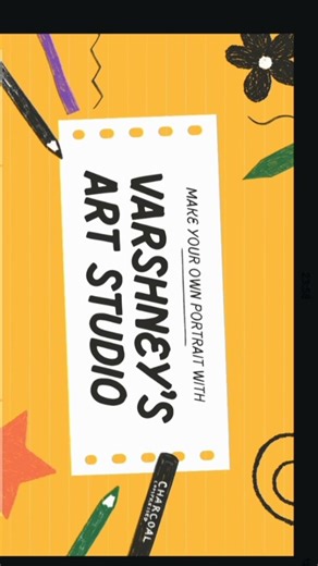 MAKE YOUR OWN PORTRAIT WITH *VARSHNEY'S ART STUDIO* ⭐♥️🖼️@PARV VARSHNEY ..