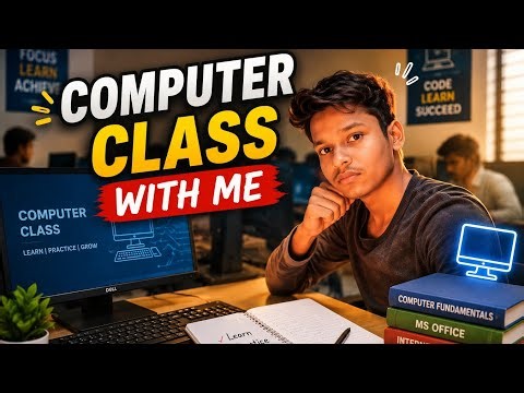 Computer class with me #shorts #computer #adca+ #live #lab #class #funny