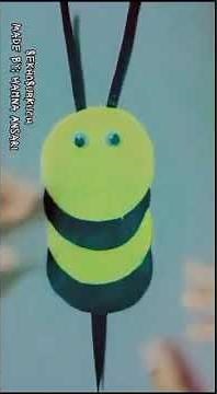 Paper Honey Bee Craft for Kids