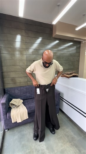 MENS HUB on Instagram: "Boot cut formal pants"