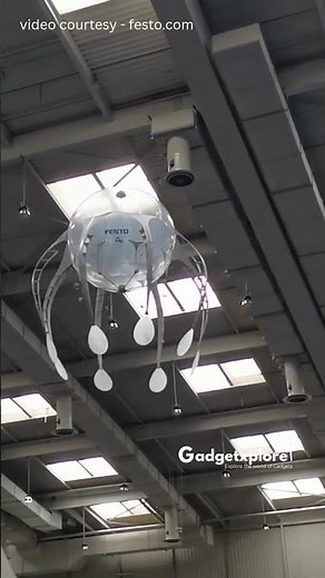 This Robot Jellyfish Looks Almost ALIVE! | Festo Bionic Jellyfish