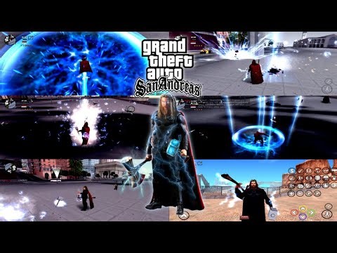Mod Thor Endgame Full Release All Skill and Enemy MODPACK GTA SA ANDROID