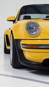 Quick, meet Sunflower. - Exterior in New Indy Yellow - Interior in Chocolate Brown with Walnut accents - Woven leather: Chocolate, Monarch Red, Ochre, Olive Green - 4.0L twin-turbocharged flat-six - Honeycomb finish on engine plenum 🌻 🎥 @thisisgrip #Singer #turbomoment #ASMR Singer is not sponsored, associated, approved, endorsed nor, in any way, affiliated with Porsche Cars North America, Inc., or Dr. Ing. h.c. F. Porsche, AG. Dr. Ing. h.c. F. Porsche AG is the owner of numerous trademarks, b