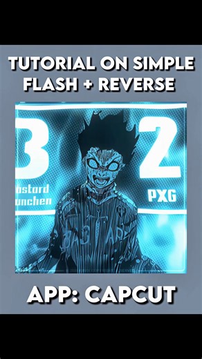 CapCut || Flash Shake + Reverse Tutorial