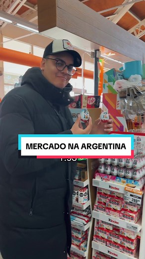 Compras econômicas no mercado da Argentina