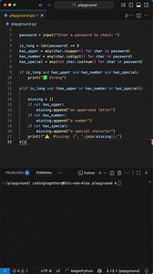 Password Strength Checker - Python for Beginners #python #coding #programming | Laskenta Technologies Limited