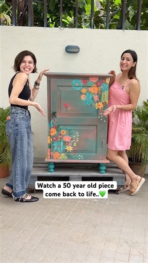 Firse zinda kardo..🤍 #diy #furnituremakeover #art #aesthetics #restoration #furnitureupgrade #after