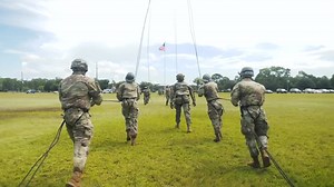 1.9K reactions · 357 shares | Air Assault Soldiers make it look so easy. Real talk: It's not easy, but it is worth it. Air Assault School starts with an obstacle course, ends with a 12-mile ruck march, and involves a lot of rappelling in between. How do you get there? We can help: https://bit.ly/3w5XE5Q | National Guard | Facebook