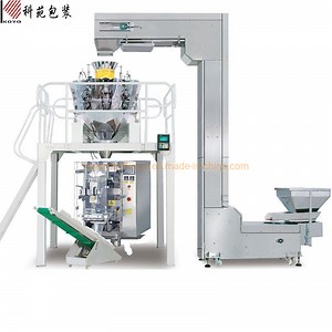 [Hot Item] Vffs 250g 500g 1kg Automatic Nuts Grains Packing Machine Bagging Machine