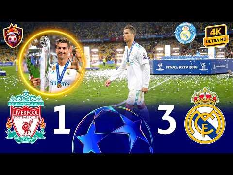 Ronaldo’s Last Dance with Real Madrid 🐐🔥 The Craziest UCL Final Ever | 2018 | 4K