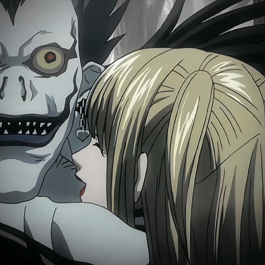they're so cute ♡ // ryuk's face when he saw an apple >>> // #deathnote #deathnoteedit #misa #misaamane #ryuk