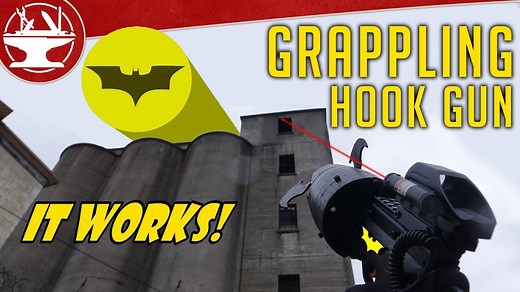 How We Built a Real Batman Grappling Hook Gun That Actually Fires