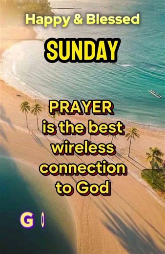 THE BEST WIRELESS CONNECTION TO GOD!#god #prayer #happysunday #connection #wireless #sundaymessage