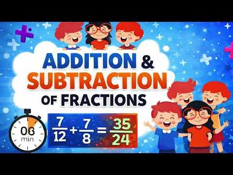 Fraction Addition & Subtraction: The ONLY 3-Step Method You'll Ever Need