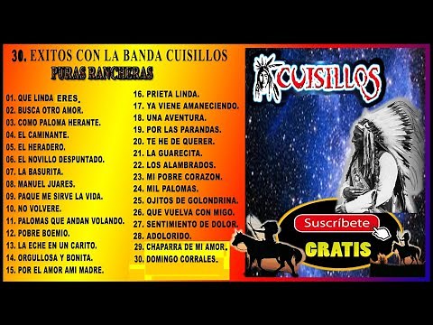 30. EXITOS DE BANDA CUISILLOS. P.URAS RANCHERAS.