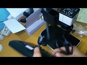 LCD Digital Microscope INstallation