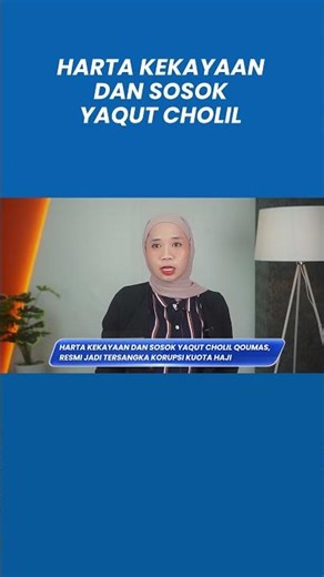 Harta Kekayaan dan Sosok Yaqut Cholil Qoumas, Resmi Jadi Tersangka Korupsi Kuota Haji