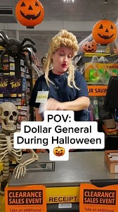 2.6M views · 101K reactions | When you pull up to that Small Town Dollar General during Spooky Season ##dollargeneral #halloween #comedy #smalltownhumor #trailerpark #fblifestyle | Amanda Meadows | Facebook