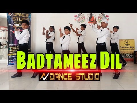 Badtameez Dil Kids Dance Choreography Amit Vaishya AVDS Ranbir Kapoor Deepika Padukone