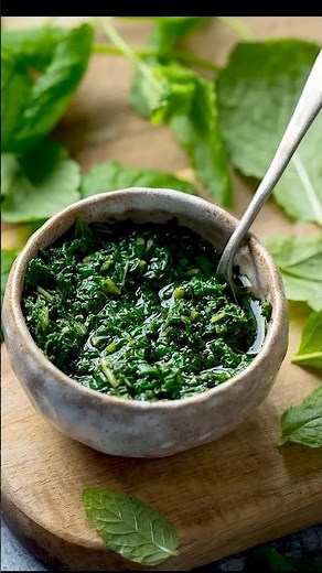 Homemade Mint Sauce